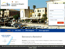 Tablet Screenshot of hotelsbardolino.com